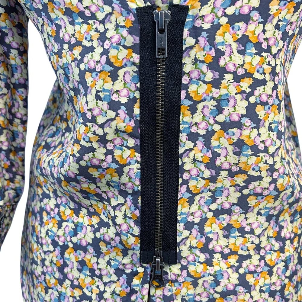 ELIZABETH & JAMES Floral Silk top Large - Picture 8 of 16